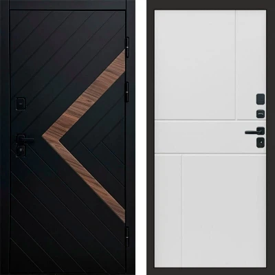 Дверь Дермо-Доор Плэй (черная фурнитура) (квартира)