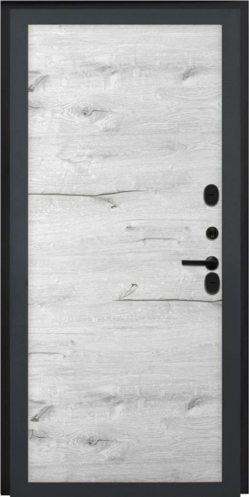 Входная дверь ДвериПРО L-43 Без фрезеровки Дуб арктик горизонт DPRO221124 внутренняя сторона
