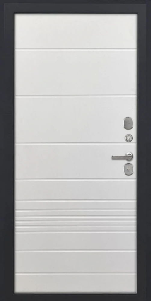 Входная дверь ДвериПРО Д-68 ФЛ-700 (10мм, ясень белый) DPRO220629 внутренняя сторона