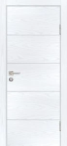 Межкомнатная дверь П-12 Дуб скай белый