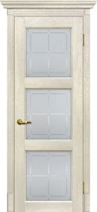 Межкомнатная дверь Тоскана-4 Бьянко