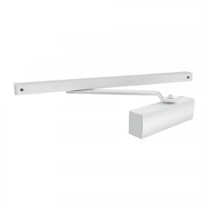 Доводчик дверной со скользящей тягой DCSLIDER45 WH (белый)
