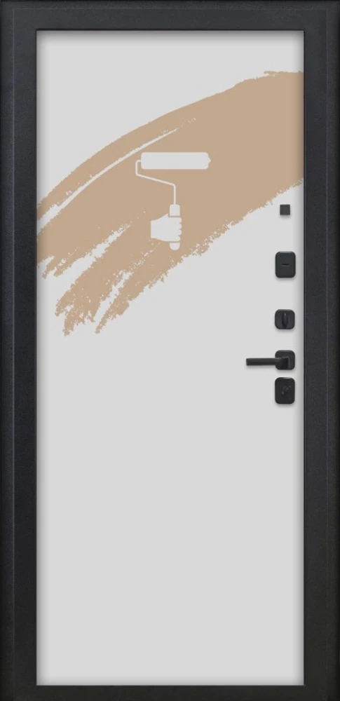 Входная дверь ДвериПРО Rosna Под покраску DPRO220879 внутренняя сторона