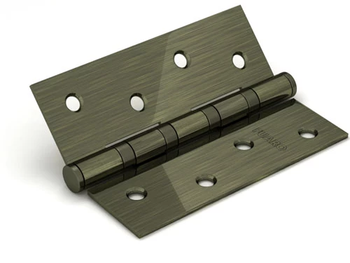 Фото Петля универсальная IN5400U-BL AB (4BB/BL 125x75x2,5) бронза БЛИСТЕР