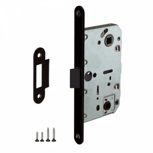 Защелка врезная LM/PL96WC-50/BL BL (черный)