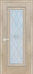 Межкомнатная дверь ПСБ-25 Дуб Гарвард бежевый