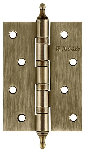 Фото Петля универсальная IN4400UA-BL AB (4BB/A/BL 100x75x2,5) бронза БЛИСТЕР