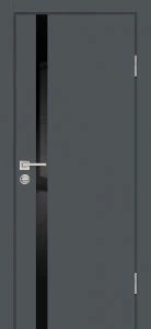 Межкомнатная дверь П-8 Графит матовый