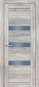 Межкомнатная дверь ПСЛ- 9 Сан-ремо серый