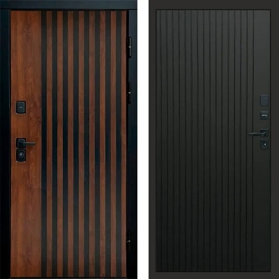 Дверь Термо-Доор Кантри(черная фурнитура) (квартира)