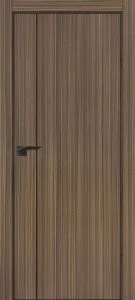 Межкомнатная дверь П-21 кромка АБС черная c 4-х ст. Эвкалипт испанский