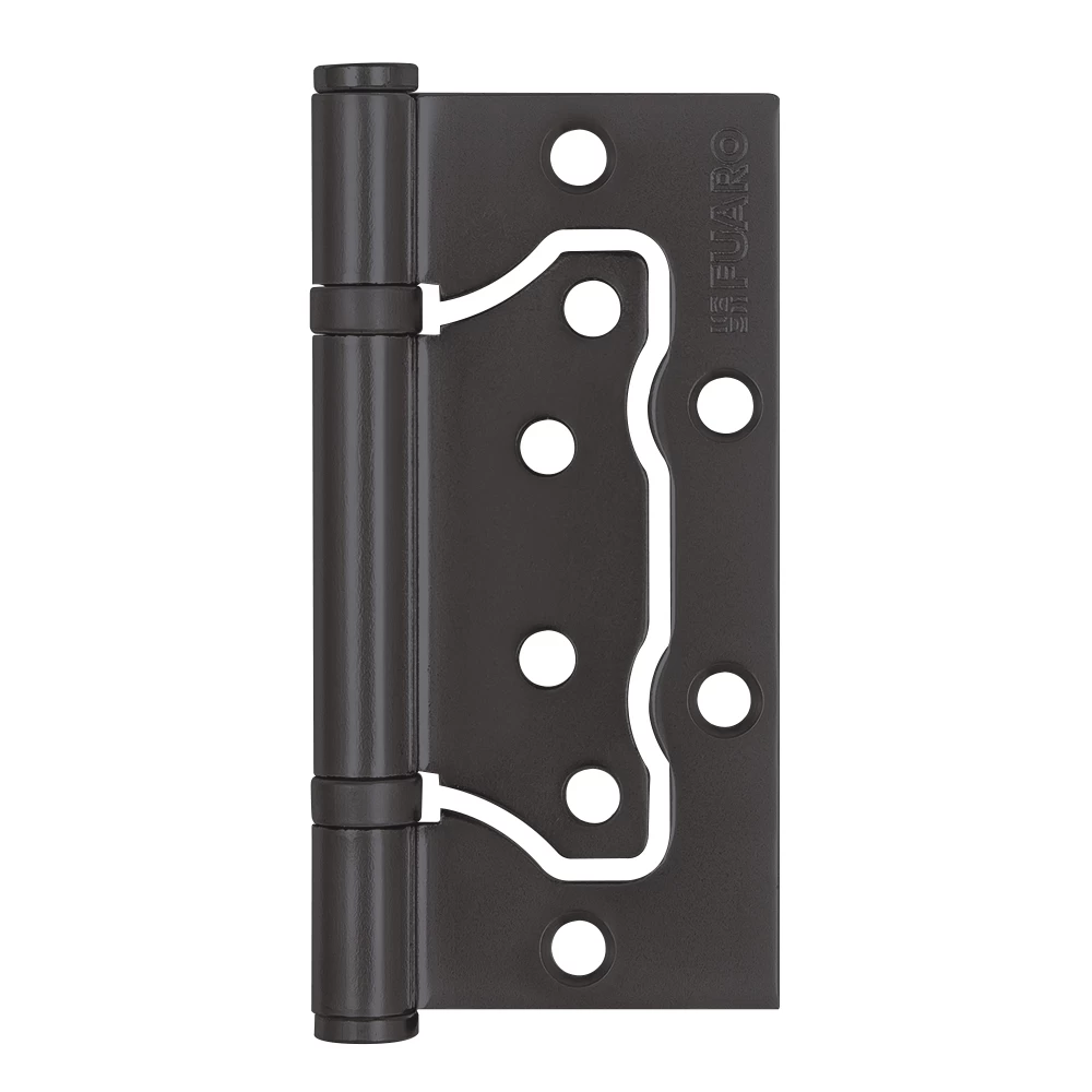 Фото Петля универсальная без врезки IN4500W-BL GR (500-2BB/BL 100x2,5) графит БЛИСТЕР