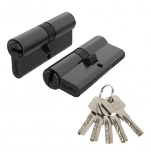 Цилиндровый механизм Z3000Key60(25+10+25) BL черный