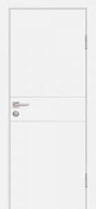 Межкомнатная дверь П-15 Белый матовый