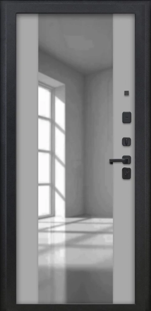 Входная дверь ДвериПРО L Термо ФЛЗ-1 шарли светлый DPRO221197 внутренняя сторона