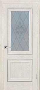 Межкомнатная дверь ПСБ-27 Дуб Гарвард кремовый