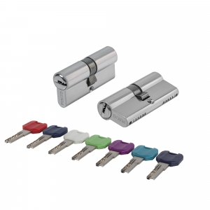 Цилиндровый механизм MaxPro7000Key60mm(25+10+25) SSC сатин.хром 7key